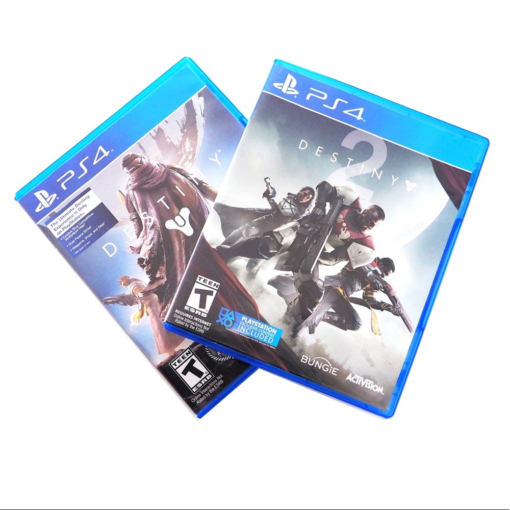 Destiny 1 & Destiny 2 PS4 Games